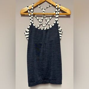 Like-New ATHLETA Stripe ENERGIZE TANK Women XS